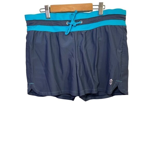 Free Country Shorts Blue and Blue Lining and shorts inside Size Large - Picture 2 of 9